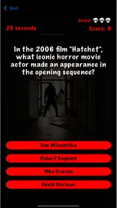 Horror Movie Trivia screenshot 1