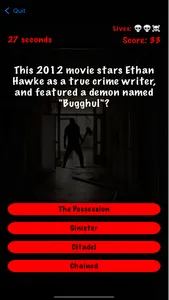 Horror Movie Trivia screenshot 2