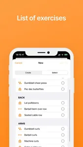 Simple Workout List screenshot 4