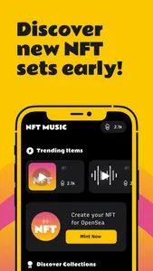 NFT Music Creator - Audio NFTs screenshot 1