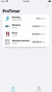 ProTimer: Timer & Stopwatches screenshot 0