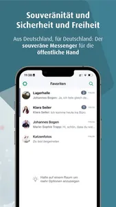 BundesMessenger screenshot 1
