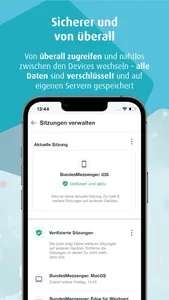 BundesMessenger screenshot 2