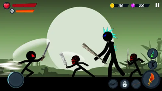 Stickman Warrior: Shadow Fight screenshot 2