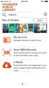 Fauquier Public Library App screenshot 0