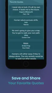 Mochinyo - Anime Quotes screenshot 2