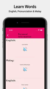 Learn Malay Language screenshot 5