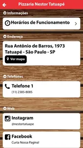 Pizzaria Nestor Tatuapé screenshot 2