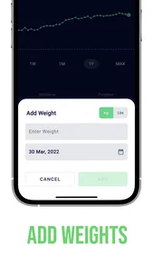 Weight TrackR screenshot 2