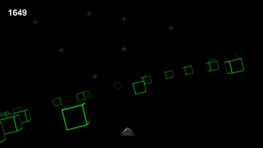 Cubefield Classic screenshot 2