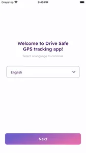 Drive Safe Tracker screenshot 0