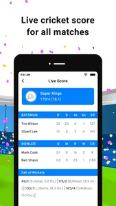 IPL - Live Cricket Score Line screenshot 3