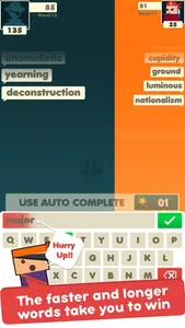 Word War - Word Battle Games screenshot 1