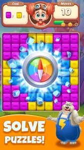 Cube Blast Jungle: Puzzle Game screenshot 0