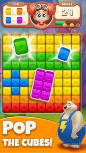 Cube Blast Jungle: Puzzle Game screenshot 1