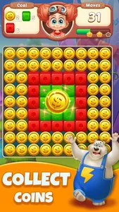 Cube Blast Jungle: Puzzle Game screenshot 3