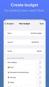 TrackMyMoney - expense tracker screenshot 4