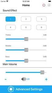 CAR DSP BLE screenshot 1