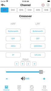 CAR DSP BLE screenshot 2