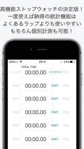 マルチストップウォッチ プロ screenshot 0