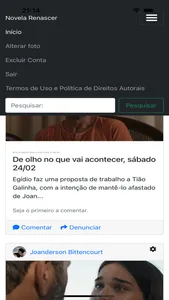 Novela Três Graças screenshot 5