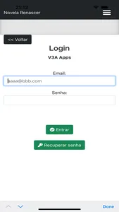 Novela Três Graças screenshot 6