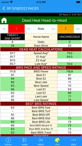 Dead Heat Horse Racing Tools screenshot 3