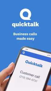 Quicktalk for Business screenshot 0