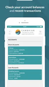 Cambrian Credit Union screenshot 1