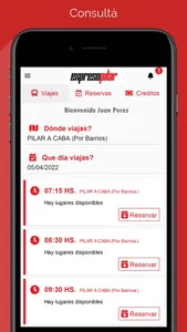 Expreso Pilar screenshot 1