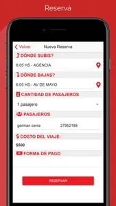 Expreso Castelar screenshot 2