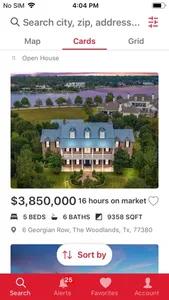 Houston Texas Real Estate screenshot 1