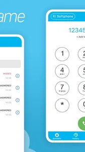 R! Softphone screenshot 1