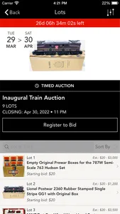Gregory Hake Auctions LLC screenshot 1