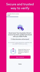 SEEK Pass screenshot 1