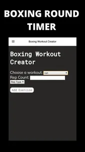 Boxing Round Timer App screenshot 3