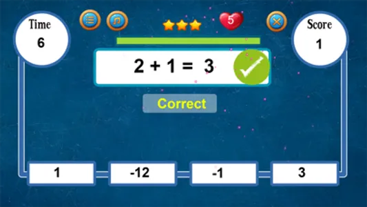 Math Game Addition Subtraction screenshot 1