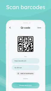 QR code: scanner & creator screenshot 1