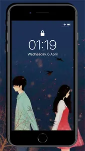 Lovely Couple Anime Wallpapers screenshot 2