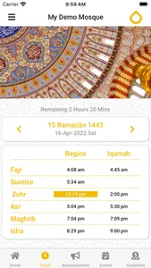 Mosque Assistant screenshot 2