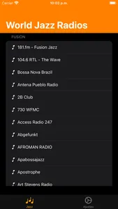 World Jazz Radios screenshot 2