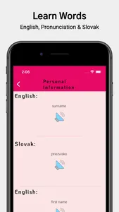 Learn Slovak Language screenshot 4