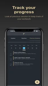 Forge - Workout Tracker screenshot 4