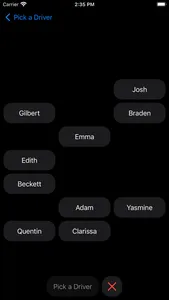 Pick a Driver screenshot 2