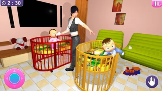 Newborn Twin Baby Mom Games 3D screenshot 6