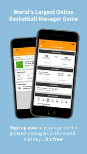 BuzzerBeater Mobile screenshot 0