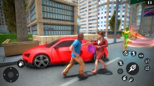 Amazing Rope Hero - Crime City screenshot 2