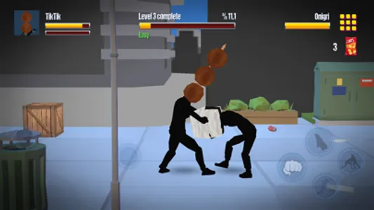 Stickman Street: Food Fighter screenshot 4