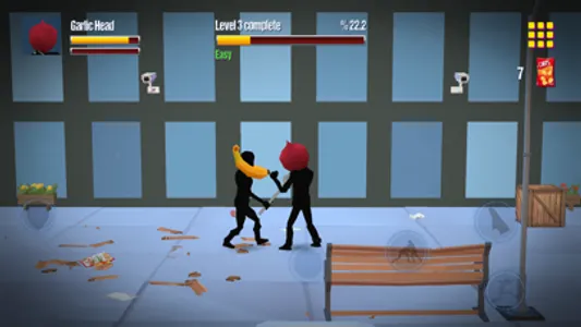 Stickman Street: Food Fighter screenshot 6