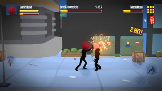 Stickman Street: Food Fighter screenshot 7